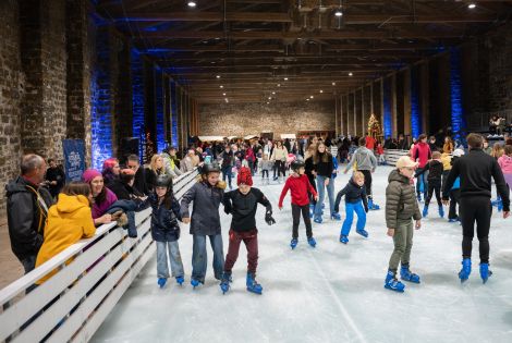 Pista di ghiaccio ed eventi nell'ex Magazzino del sale Grando